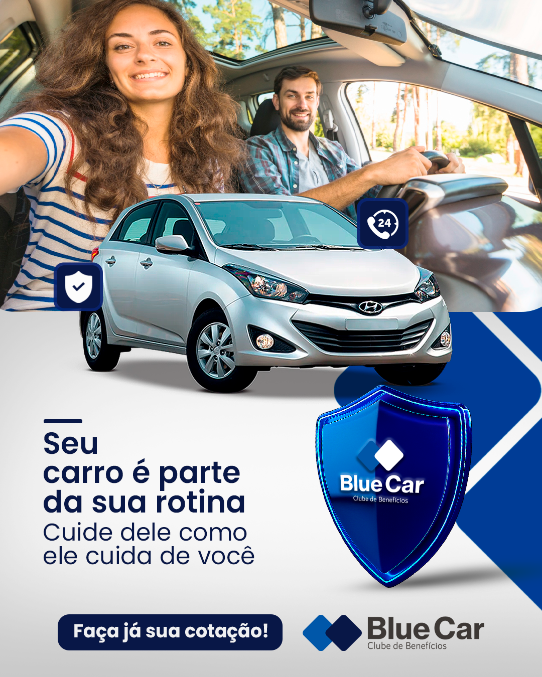 Blue Car